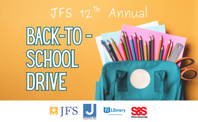 BTS drive 2026_web image The 2026 Back-to-School Drive takes place July 1-31, 2026.