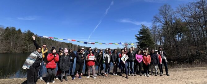 Our March 2026 Community Wellness Walk with well-known mountain climber and guide Lhakpa Sherpa.